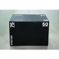 Безопасная тумба Stecter для запрыгиваний 75-60-50 (плиобокс)
