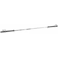 Гриф для штанги ZSO, D-50, L2200 гладкая втулка, до 500 кг, замки-пружины