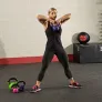 Набор гирь Body Solid 56,6 кг (125LB) цветных обрезиненных - Фото 10