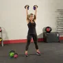Набор гирь Body Solid 56,6 кг (125LB) цветных обрезиненных - Фото 7