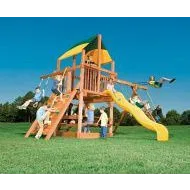 Игровая площадка Woodplay Playhouse с тентованной крышей