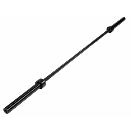 Штанга олимпийская OriginalFitTools 58 кг (диски с двумя хватами, черный гриф) - Фото 2